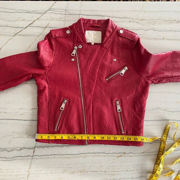 Maje Bonnie Leather Moto Jacket - Picture 12 of 12